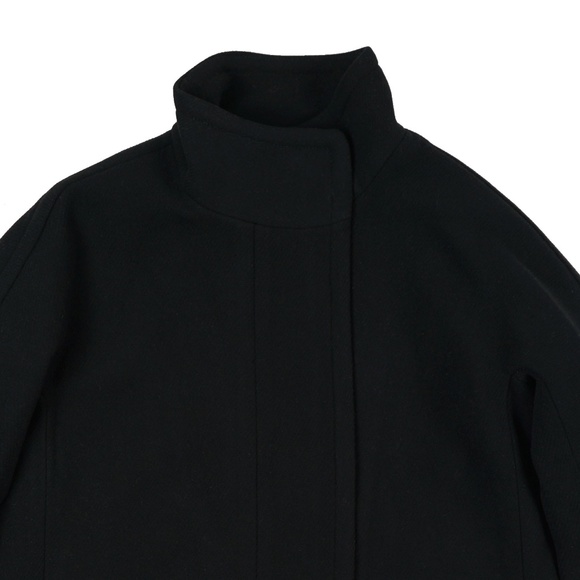 New JCREW City Coat in Black Wool - Picture 3 of 4